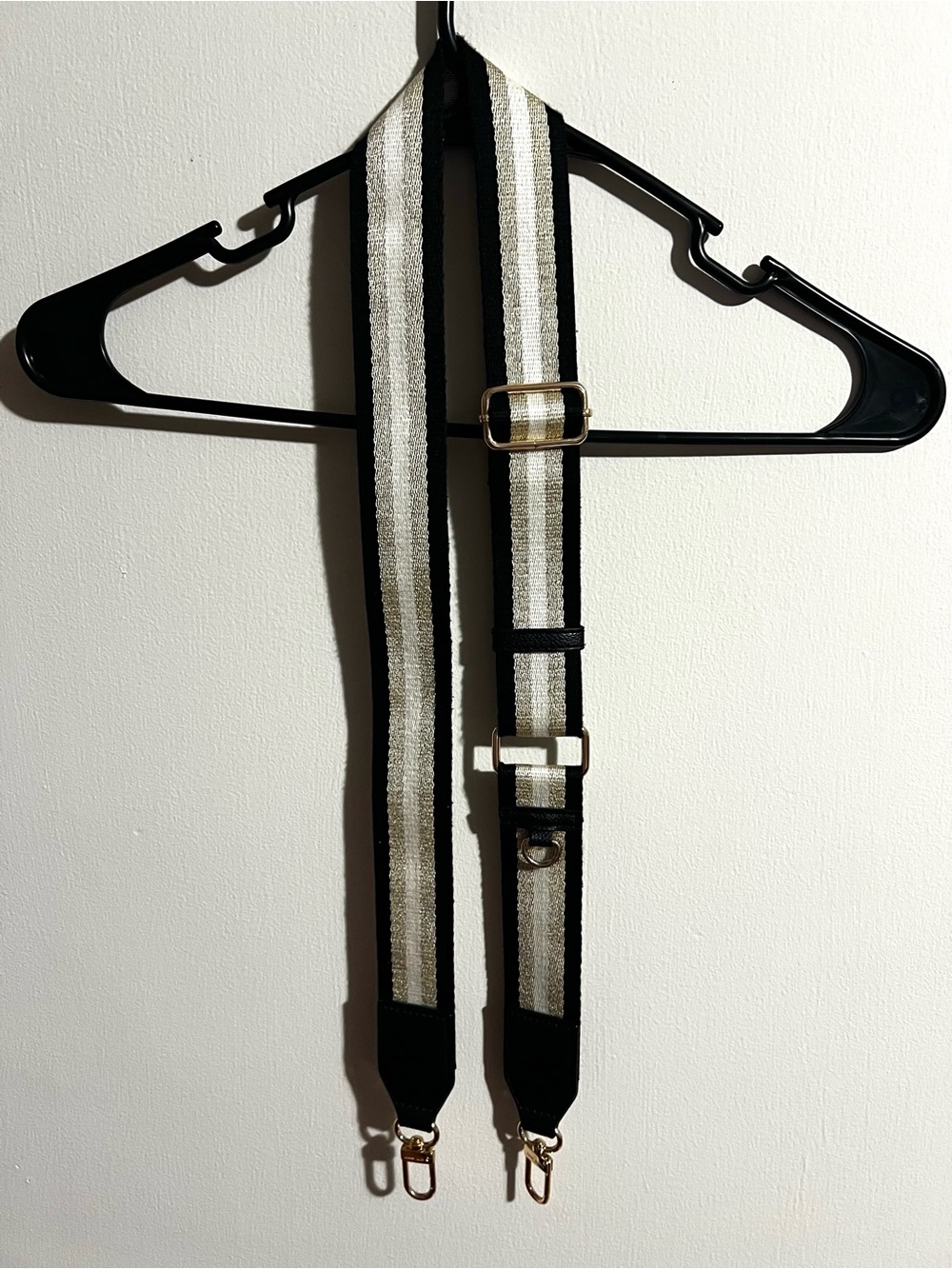 Adjustable Purse Strap- Black, Cream, White